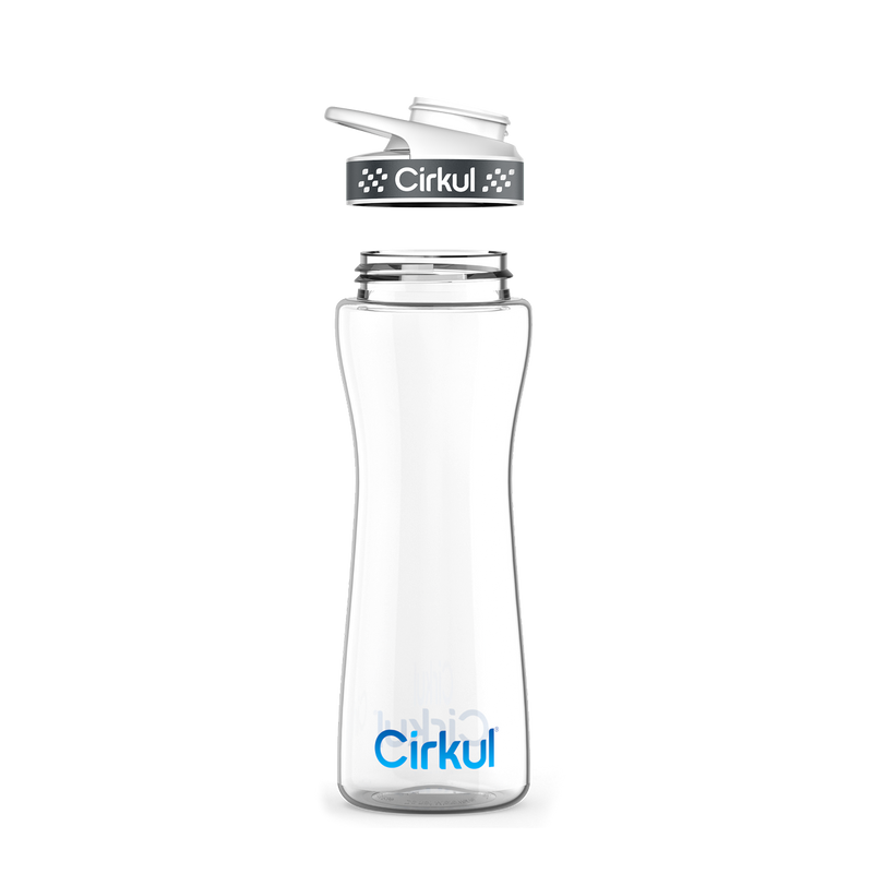 22oz. Plastic Bottle & Comfort Grip Lid AKO5