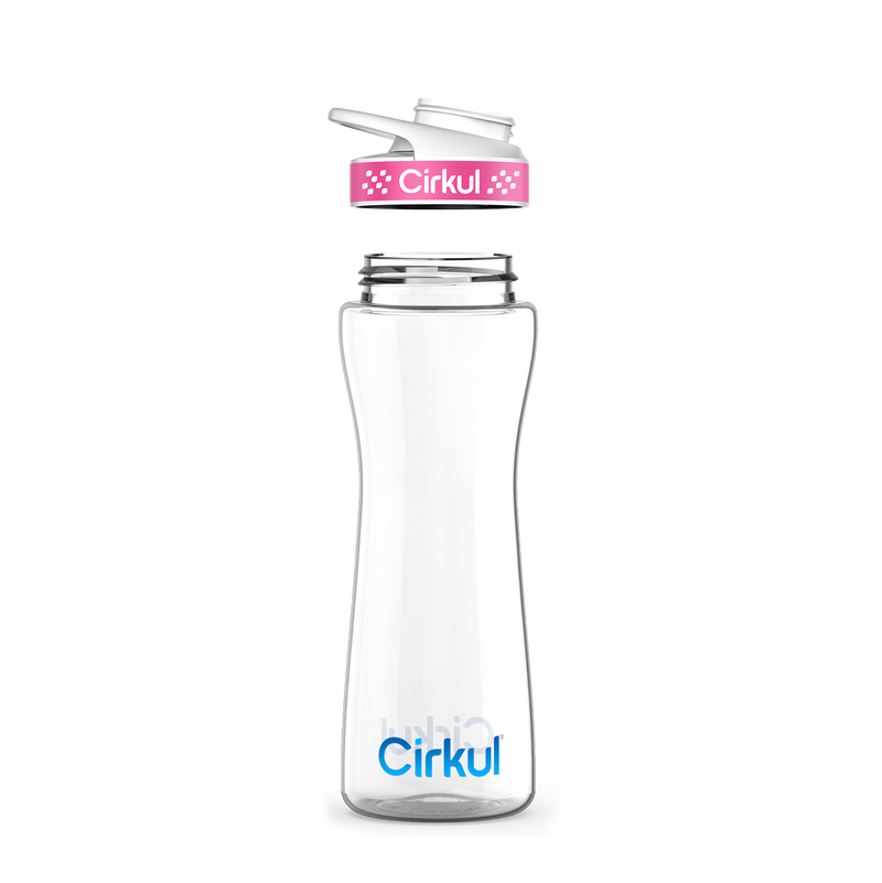 22oz. Plastic Bottle & Comfort Grip Lid AKO5