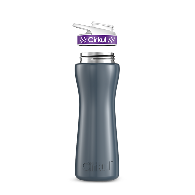 22oz. Stainless Steel Bottle & Comfort Grip Lid PDL0