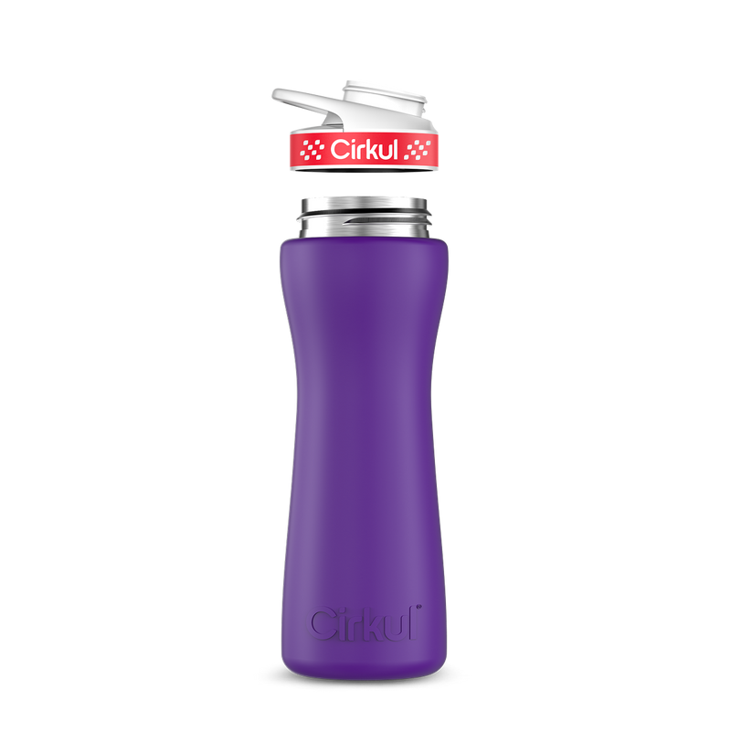 22oz. Stainless Steel Bottle & Comfort Grip Lid PDL0