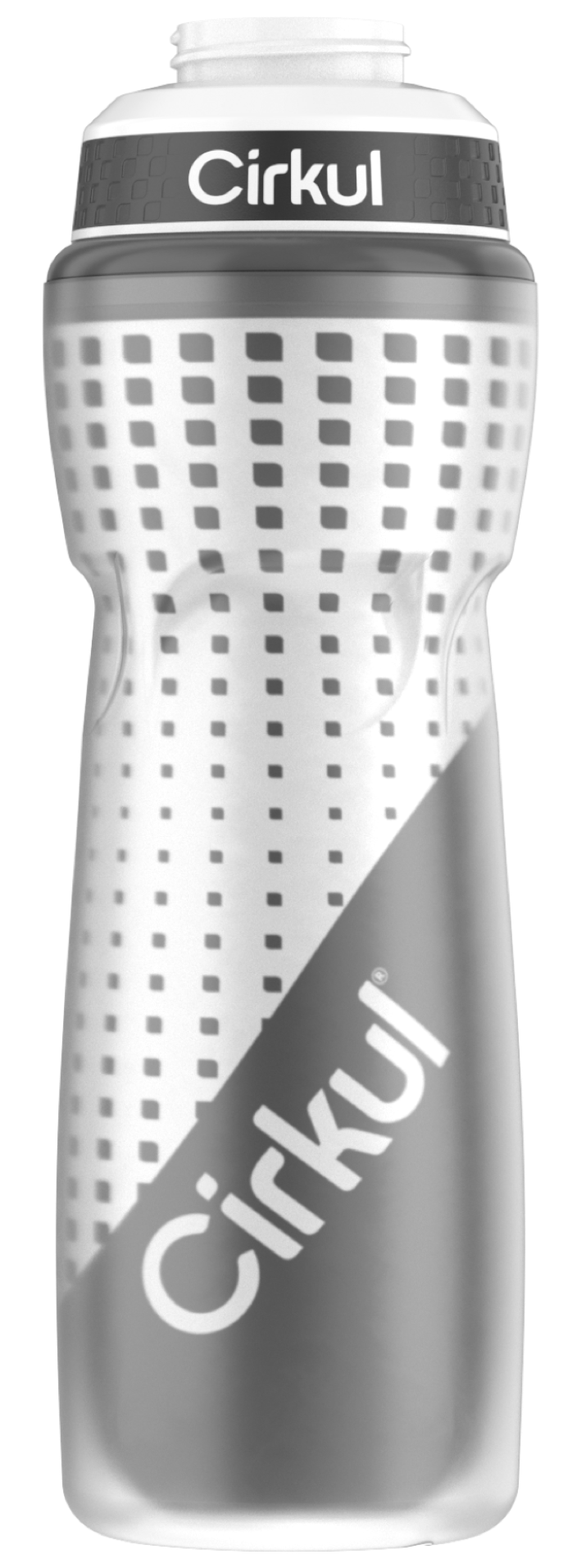 22oz. Insulated Squeeze Plastic Bottle & Sport Lid DVXV